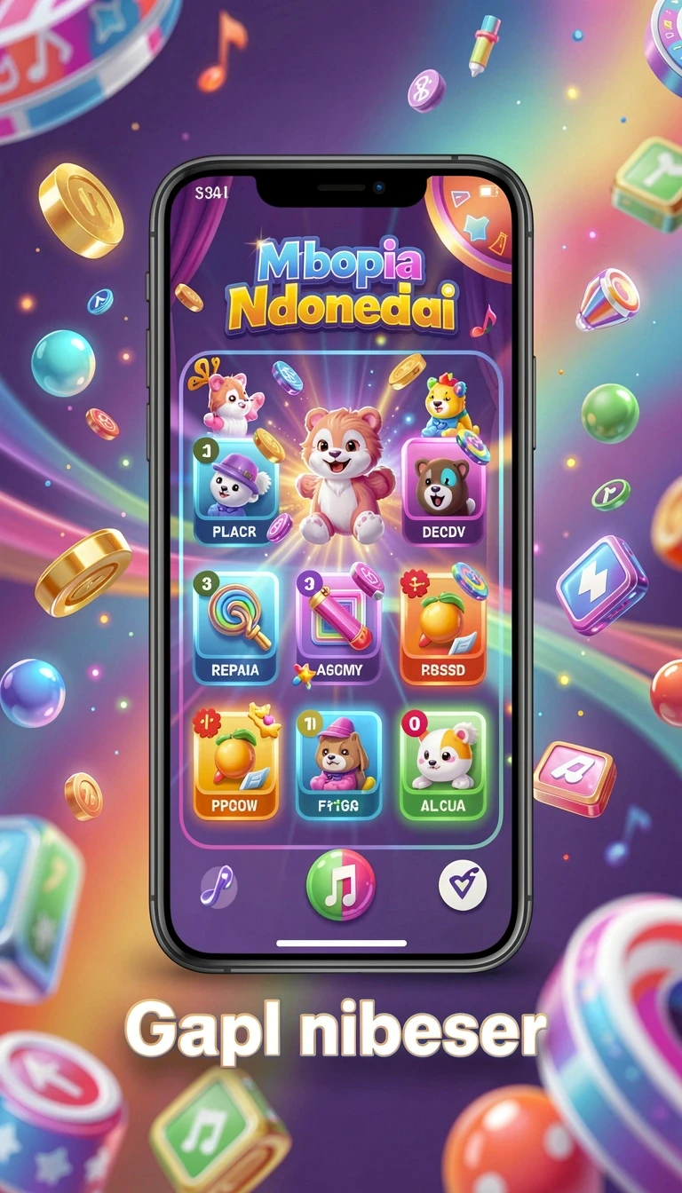 Tampilan antarmuka macanasia88 di Android